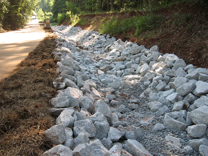 Creek riprap • Lakeshore Guys® - MN Shoreline Experts