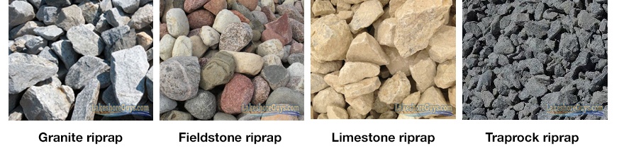 Riprap Rock Types