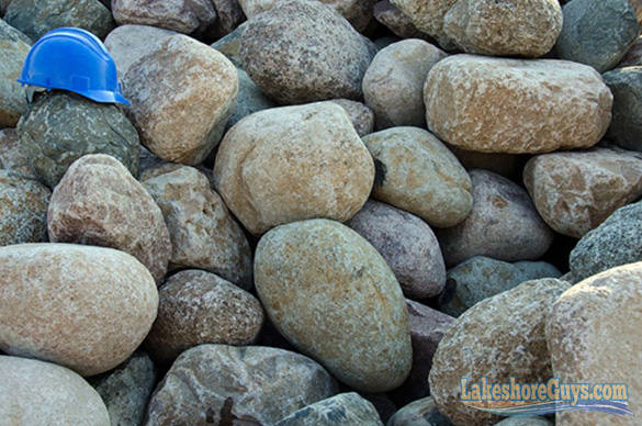 12-18-inch riprap stones