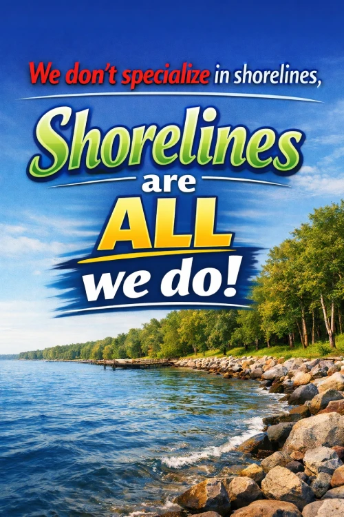 Shorelines are all we do!