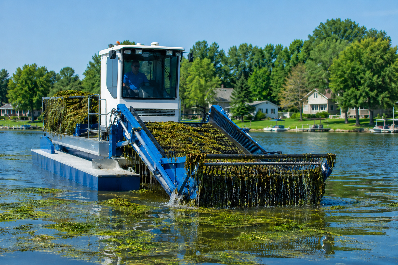 Invasive lake weed removal service in MN & WI Invasive lake weed removal service in MN & WI